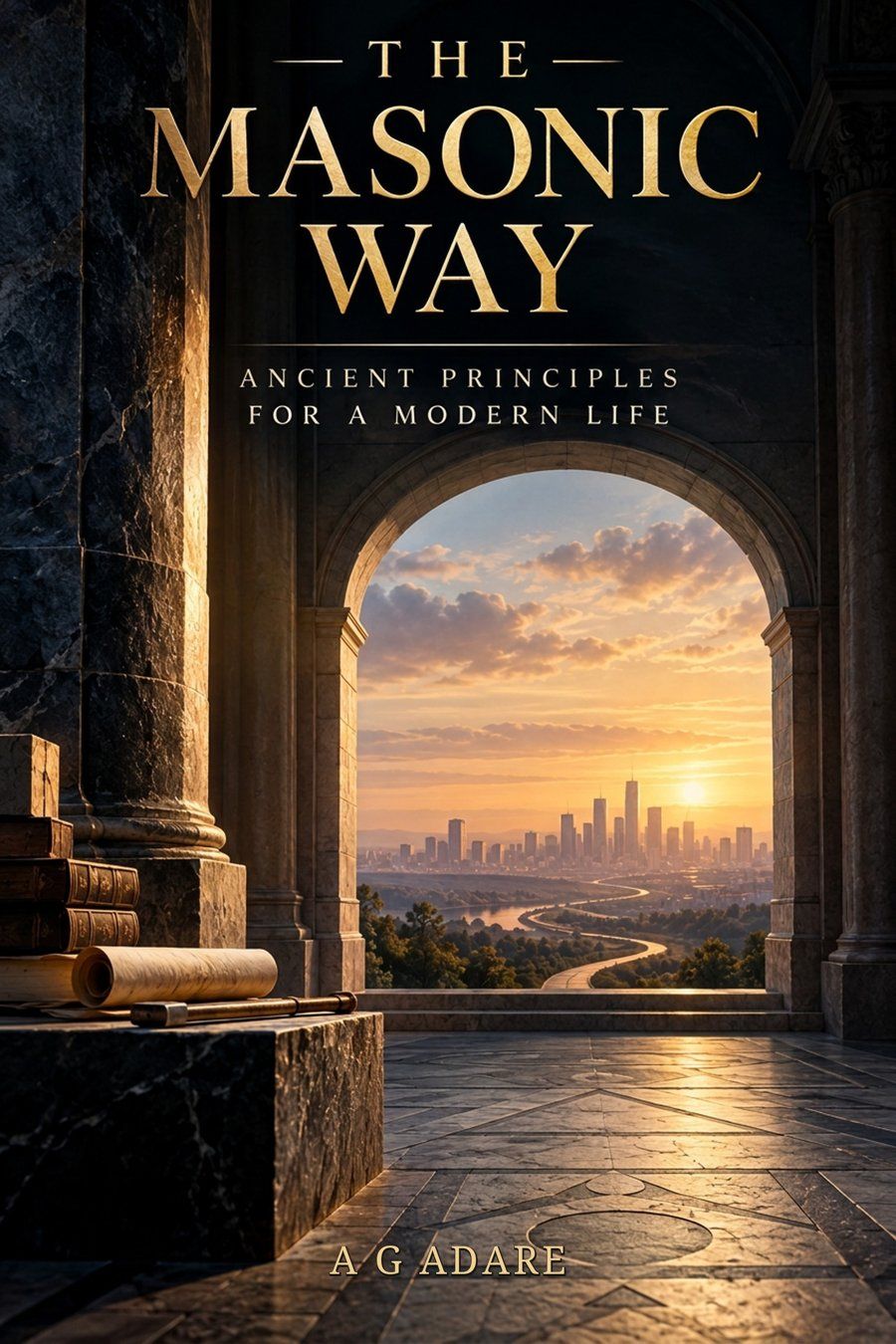 Cover of The Masonic Way by A G Adare